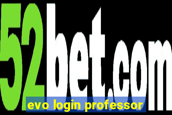 evo login professor